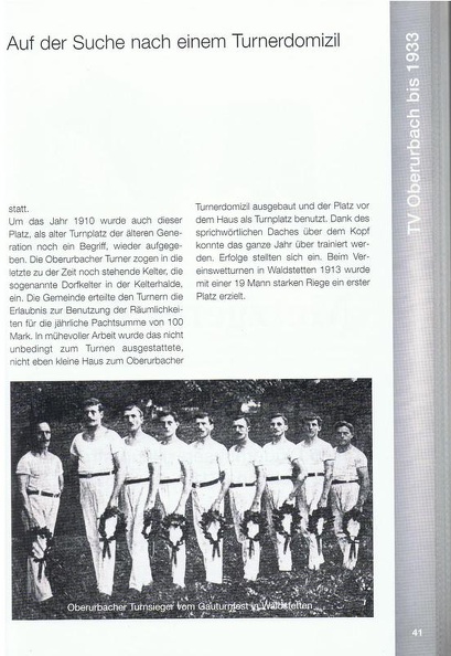 100 Jahre Turnen 75 Jahre Fussball Vereinschronik Seite 41