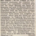 TSV Urbach FC TV Urbach 18.10.1987