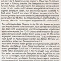 SV Breuningsweiler FCTV Urbach 06.09.1987 Gemeindeblatt