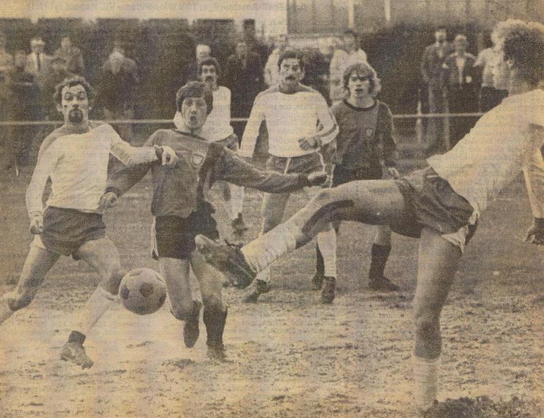 TB Beinstein FCTV Urbach Saison 1977 78 Vorbericht zum 6. Punktspiel Zeitungsfoto