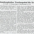 FCTV Urbach 1958 Wuertt. Pokalsieger 22.11.1958