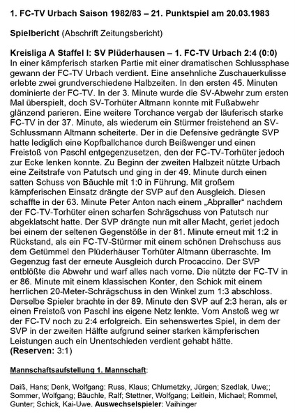 SV Pluederhausen FCTV Urbach Saison 1982_83 21. Punktspiel am 20.03.1982.jpg