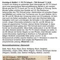 FCTV Urbach TSV Schnait Saison 1981 82 6. Punktspiel am 27.09.1981