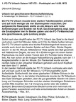 SV Sillenbuch FCTV Urbach Saison 1971 72 am 14.05.1972
