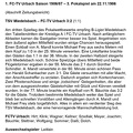 FCTV Urbach Saison 1986 87 3. Pokalspiel TSV Miedelsbach FCTV Urbach 22.11.1986