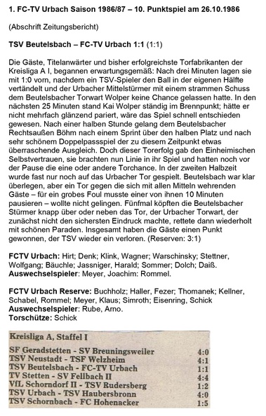 FCTV Urbach Saison 1986_87 10. Punktspiel TSV Beutelsbach FCTV Urbach 26.10.1986.jpg