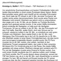 FCTV Urbach Saison 1985 86 FCTV Urbach TSF Welzheim 1. Spieltag am 01.09.1985