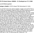 FCTV Urbach Saison 1985 86 FCTV Urbach TSV Schornbach 12. Spieltag am 17.11.1985