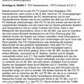 FCTV Urbach Saison 1985 86 TSV Haubersbronn FCTV Urbach 20. Spieltag am 13.04.1986