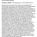 FCTV Urbach Saison 1985 86 TSV Haubersbronn FCTV Urbach 19. Spieltag am 13.04.1986