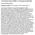 FCTV Urbach Saison 1985 86 TSV Neustadt FCTV Urbach 17. Spieltag am 09.03.1986