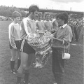 Spielerehrung Ende Saison 1985 86 Hans Schindler Aushilfe 1. Mannschaft