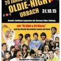 Oldie Night Urbach Plakat 2015