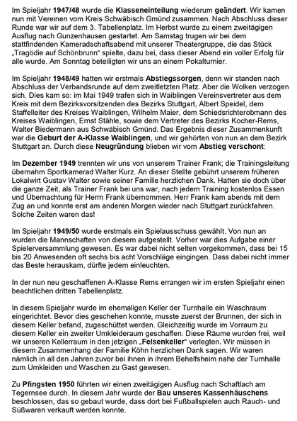 TSV Urbach 50 Jahre Fussball von 1922 bis 1972 Seite 4