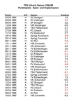 TSV Urbach Saison 1964 1965 Spiel- und Ergebnisplan