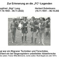 FC Legenden Herbert Dobelmann Sigi Lang