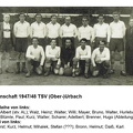 TSV Urbach 1. Mannschaft 1947 1948 mit Namen