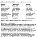 TSV Urbach Saison 1970 1971 FC Winnenden TSV Urbach 27.09.1970 Seite 1