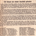 TSV Urbach Saison 1970 71 TSV Urbach TSF Welzheim 06.03.1971 Der Spieltag