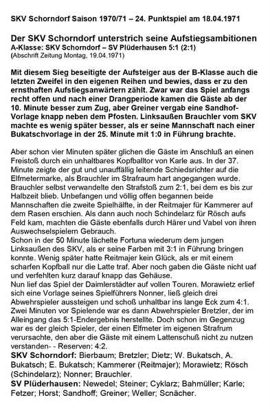 SKV Schorndorf Saison 1970 1971 SKV Schorndorf SV Pluederhausen 18.04.1971.jpg
