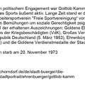 Kamm Gottlob  geb. 21.10.1897 verst. 20.11.1973 Minister Buergermeister Vereinsvorstand Seite 3