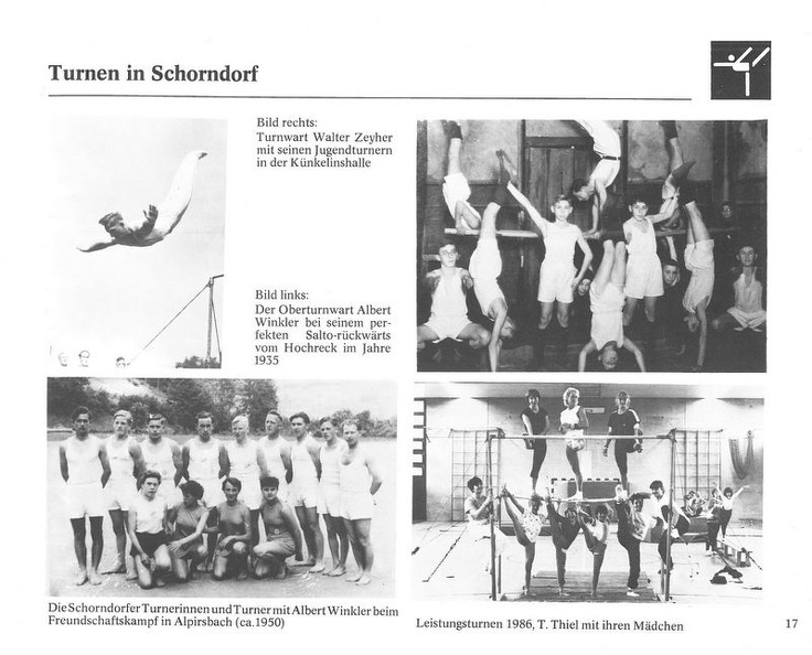 Sport in Schorndorf Turnen in Schorndorf Seite 17