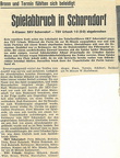 SKV Schorndorf Saison 1970 71 SKV Schorndorf TSV Urbach 13.06.1971 Spielbericht (1)
