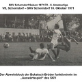 VfL Schorndorf SKV Schorndorf II. Amateurliga Saison 1971 72 10.10.1971  Spielszene 1 Foto