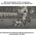 VfL Schorndorf SKV Schorndorf II. Amateurliga Saison 1971 72 10.10.1971  Spielszene 1 Foto