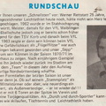 Rettstatt Werner Rundschau Stadionheft 21.11.1973