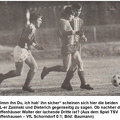 VfL Schorndorf Saison 1972 1973 TSV Zuffenhausen VfL Schorndorf 04.03.1973 Spielszene 1 mit Zasinski und Dieterich