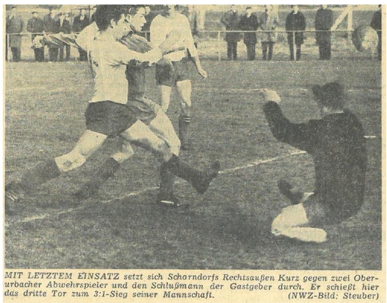 VfL Schorndorf Saison 1963 64 TSV Oberurbach VfL Schorndorf 16.02.1964 Seite 3