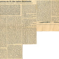 Nachbarschaftsturnier 22. und 23. Juin 1968 in Pluederhausen Zeitungsbericht