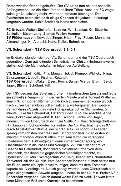 Nachbarschaftsturnier 1968 22.06. 23.06.1968 in Pluederhausen Seite 4