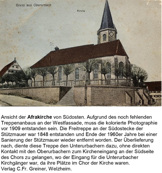 Ansichtskarten Urbach Ortsansichten Ansichtskarte  C01