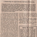 VfL Schorndorf 1. Amateurliga Saison 1974 75 VfL Schorndorf SF Schwaebisch Hall 22.02.1975 Original Spielbericht