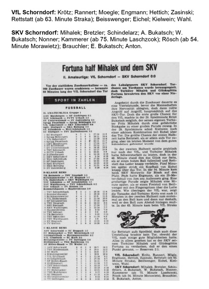 SKV VfL Schorndorf II. Amateurliga Saison 1971 72 VfL Schorndorf SKV Schorndorf 10.10.1971 Seite 2