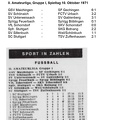 FCTV Urbach II. Amateurliga Saison 1971 71 9. Spieltag TSV Schoenaich FCTV Urbach 10.10.1971 Seite 2