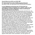Aufloesung FC Schorndorf Abschrift Zeitungsbericht vom 27.08.1958 - Kopie