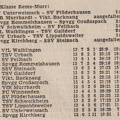 A-Klasse Rems Murr Saison 1976 77 Begegnungen Tabelle 05.12.1976