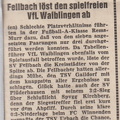 A-Klasse Rems Murr Saison 1976 77 Spieltag 06.02.1977