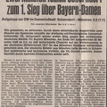 Damenfussball VfL Schorndorf FC Bayern Muenchen 15.05.1977 Original Zeitungsbericht vom 16.05.1977