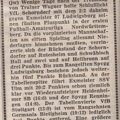 VfL Schorndorf Saison 1976 77 11. Spieltag 30.10.1976 Analyse