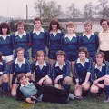 VfL Schorndorf Frauen 1 Mannschaftsfoto mit Trainer Dieter Siegle