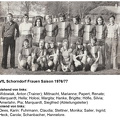 VfL Schorndorf Frauen Saison 1976 77 Mannschaftsfoto mit Namen