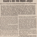 VfL Schorndorf Stuttgarter Kickers Freundschaftsspiel am 04.08.1974 Bericht