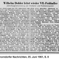 VfL Schorndorf Hauptversammlung 1961
