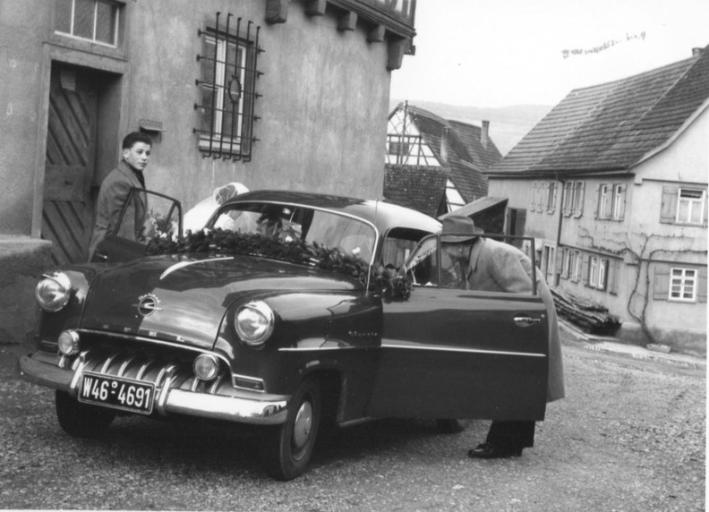 AfraKirche Rathaus 1954