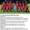SC Urbach II Saison 2023 2024 Kreisliga II Mannschaftsfoto mit Namen