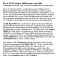 Der 1. FC-TV Urbach 1897 formiert sich 1948